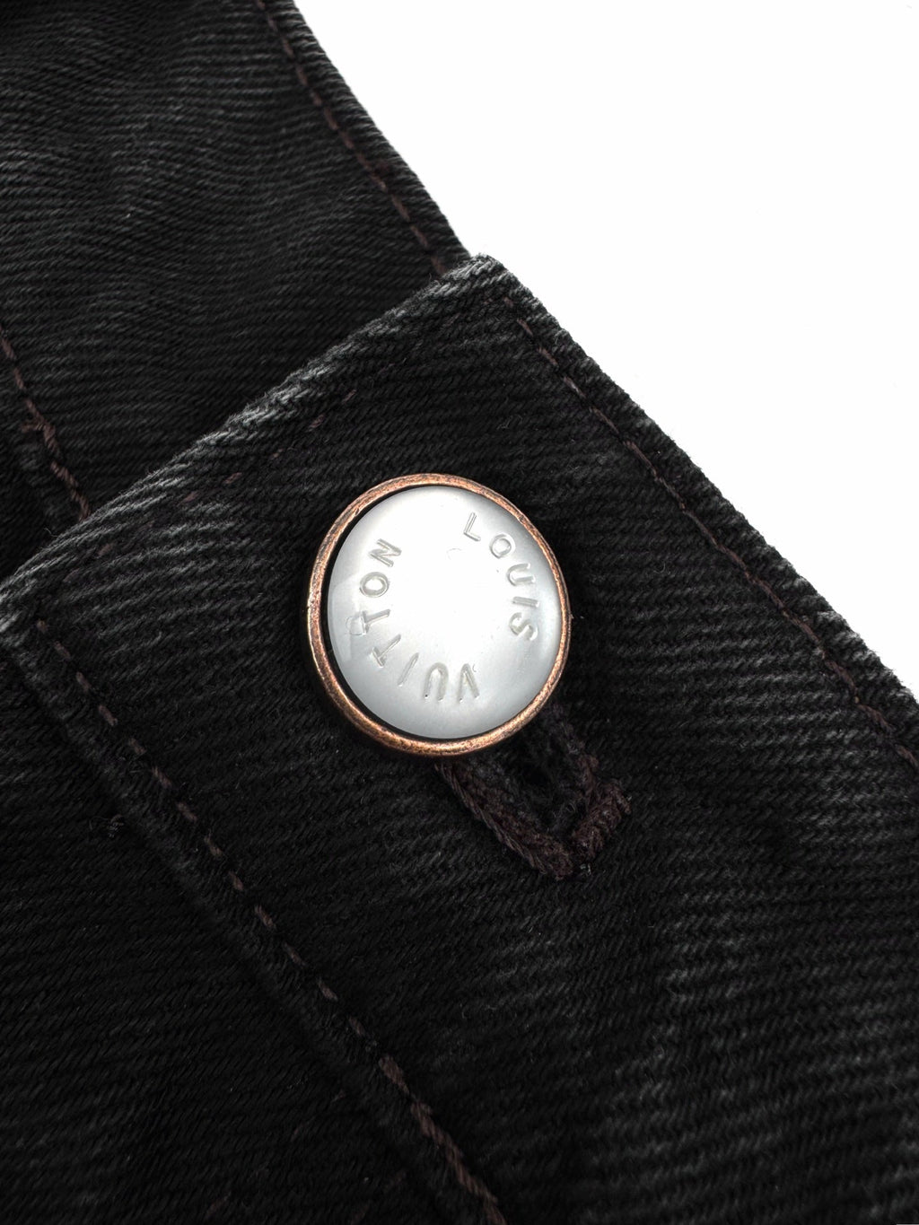 2026 New GS Logo Embroidered Denim Trousers (BB753-B55)