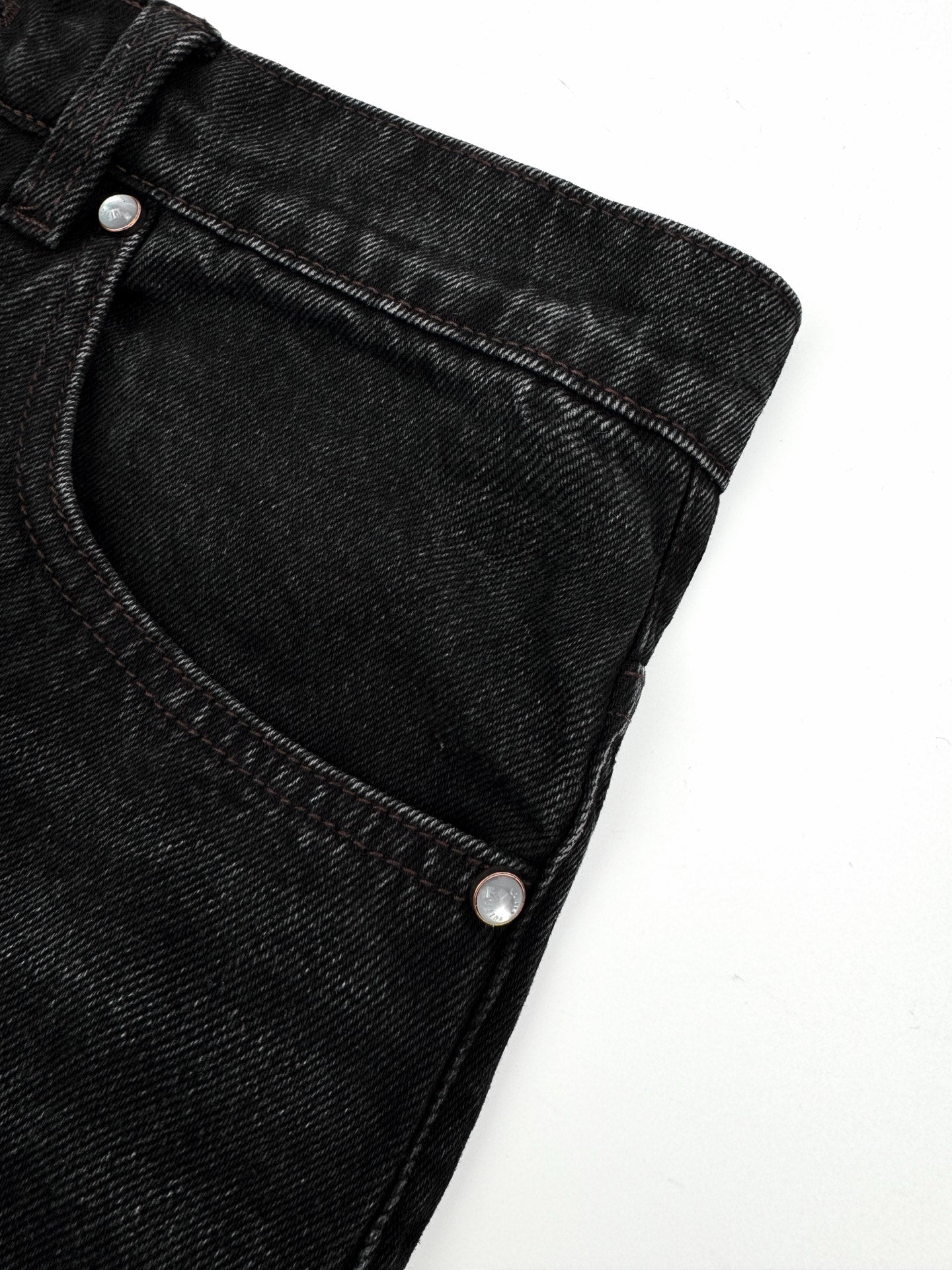2026 New GS Logo Embroidered Denim Trousers (BB753-B55)