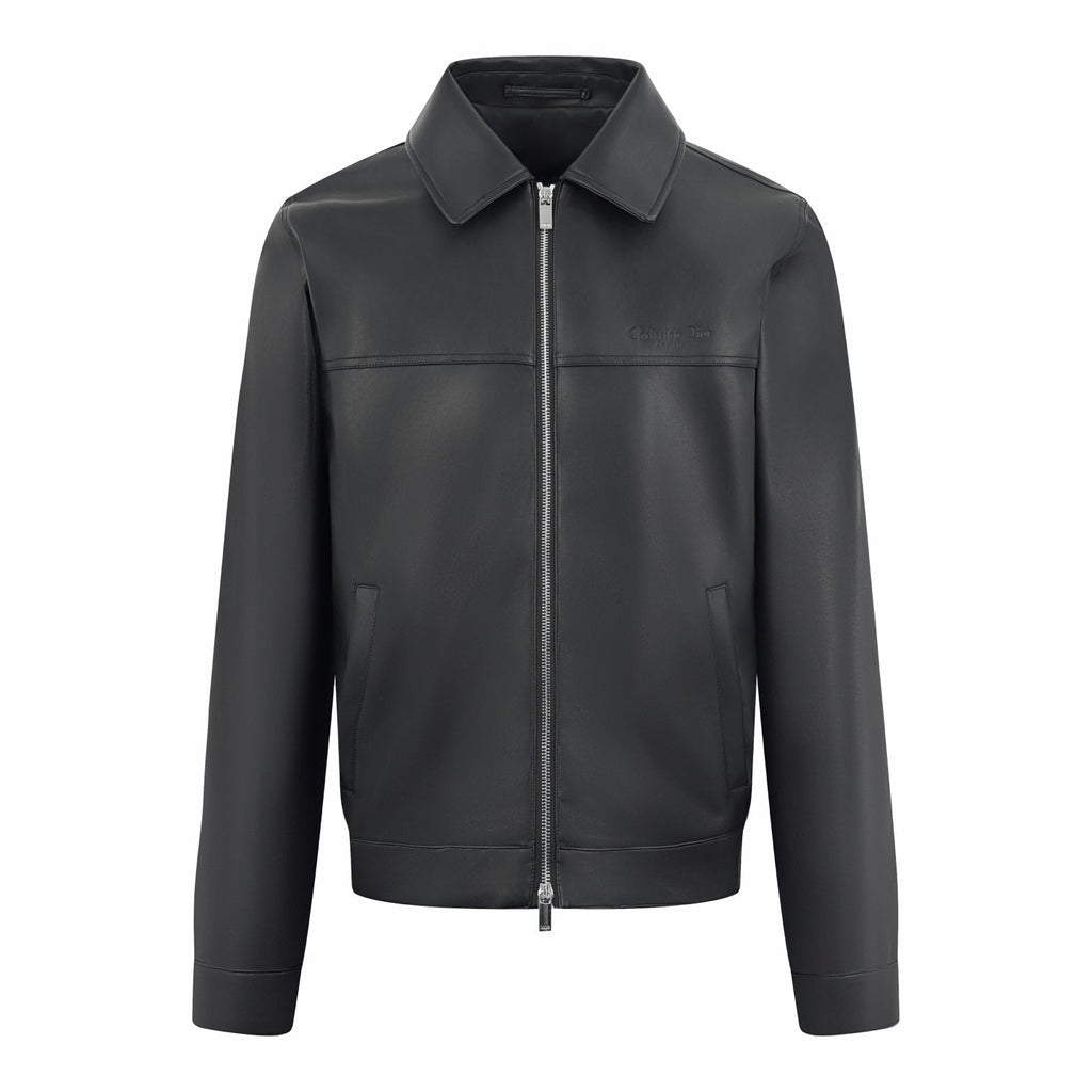 2026 New GS Checkerboard Pattern Leather Jacket (BB785-C80)