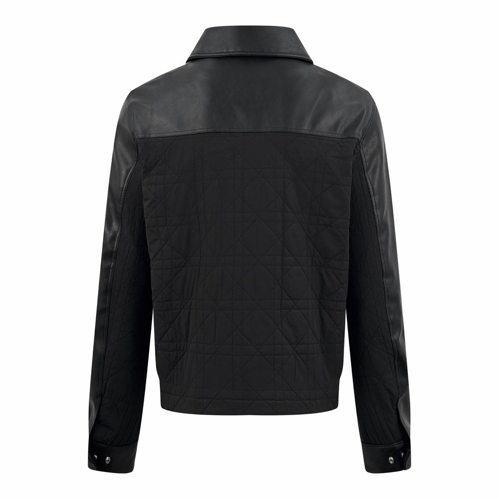 2026 New GS Checkerboard Pattern Leather Jacket (BB785-C80)