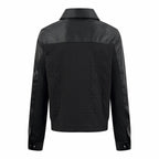 2026 New GS Checkerboard Pattern Leather Jacket (BB785-C80)