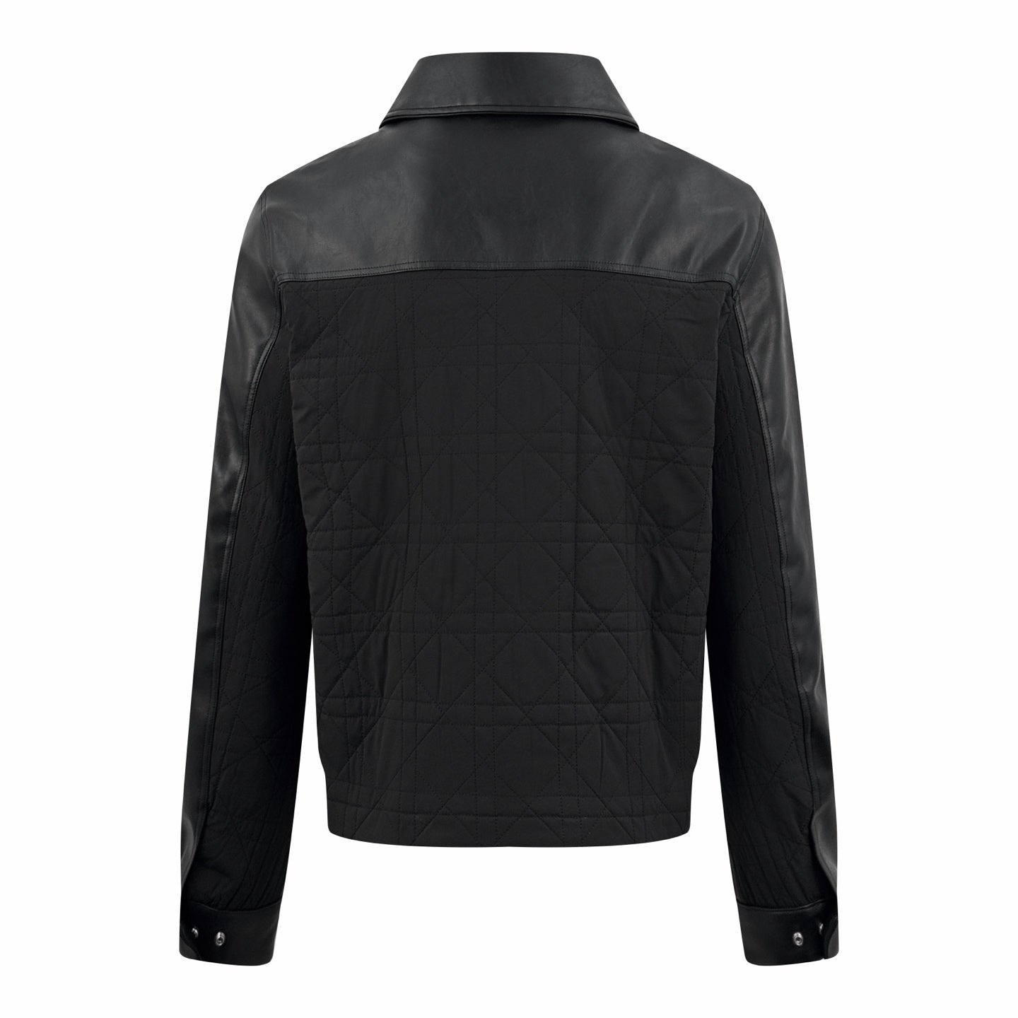 2026 New GS Checkerboard Pattern Leather Jacket (BB785-C80)