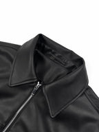 2026 New GS Checkerboard Pattern Leather Jacket (BB785-C80)