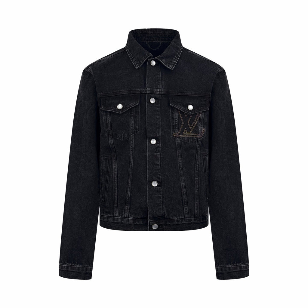 2026 New GS Embroidered Logo Denim Jacket (BB740-B75)