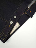 2026 New Arrival Ev Golden Dragon Embroidered Denim Jacket (25398-B85)