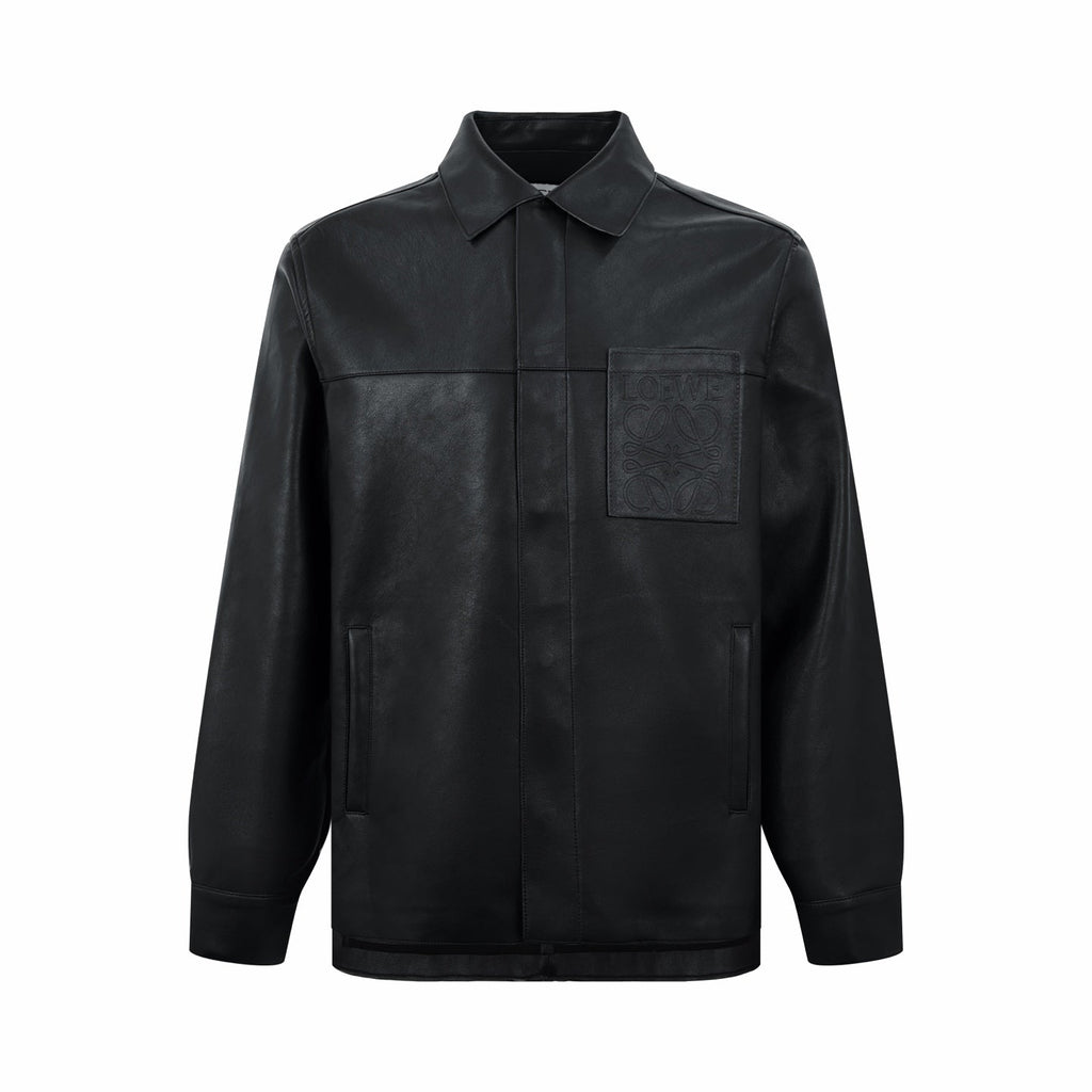 2026 New GS Pocket Zip Leather Jacket (CC909-D10)
