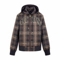 2026 New GS Logo Jacquard Hooded Jacket (25386-C10)