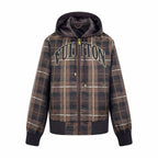 2026 New GS Logo Jacquard Hooded Jacket (25386-C10)