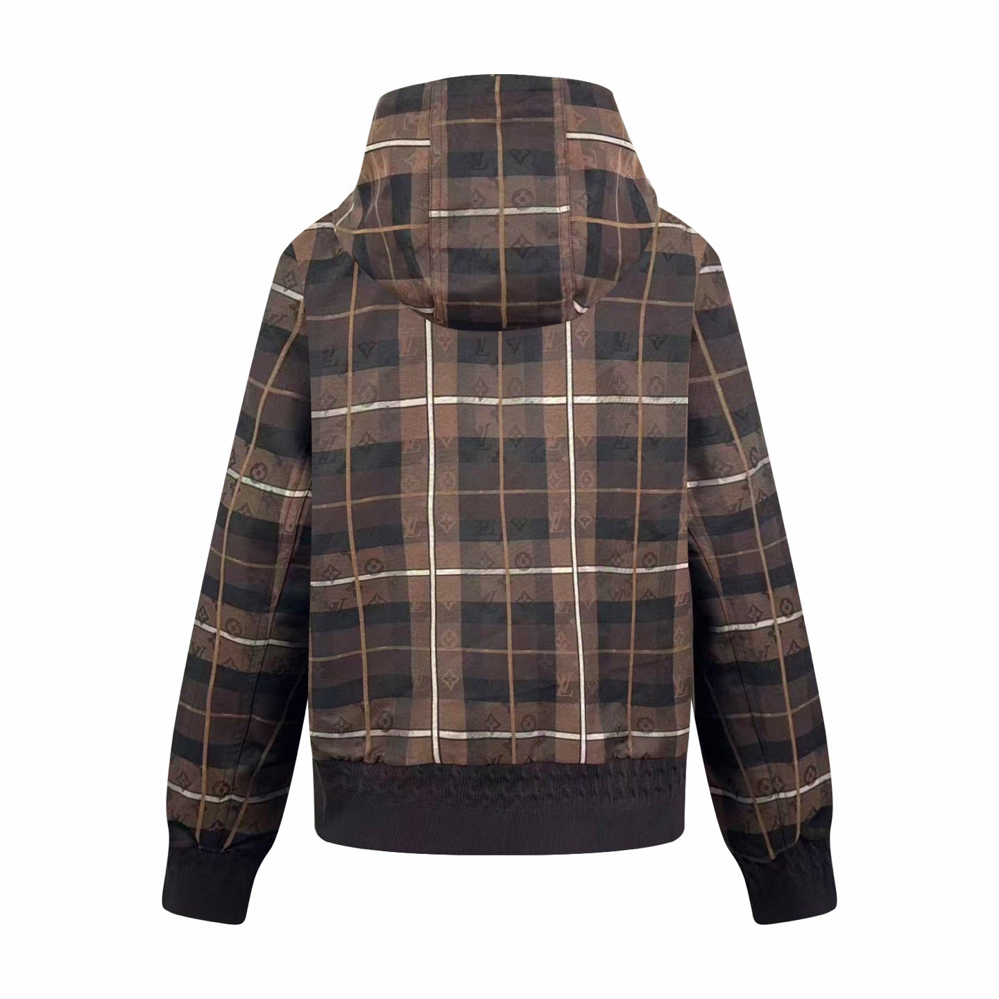 2026 New GS Logo Jacquard Hooded Jacket (25386-C10)