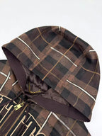 2026 New GS Logo Jacquard Hooded Jacket (25386-C10)