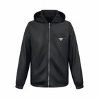 2026 New GS Reversible Leather-Nylon Hooded Jacket (25299-D80)