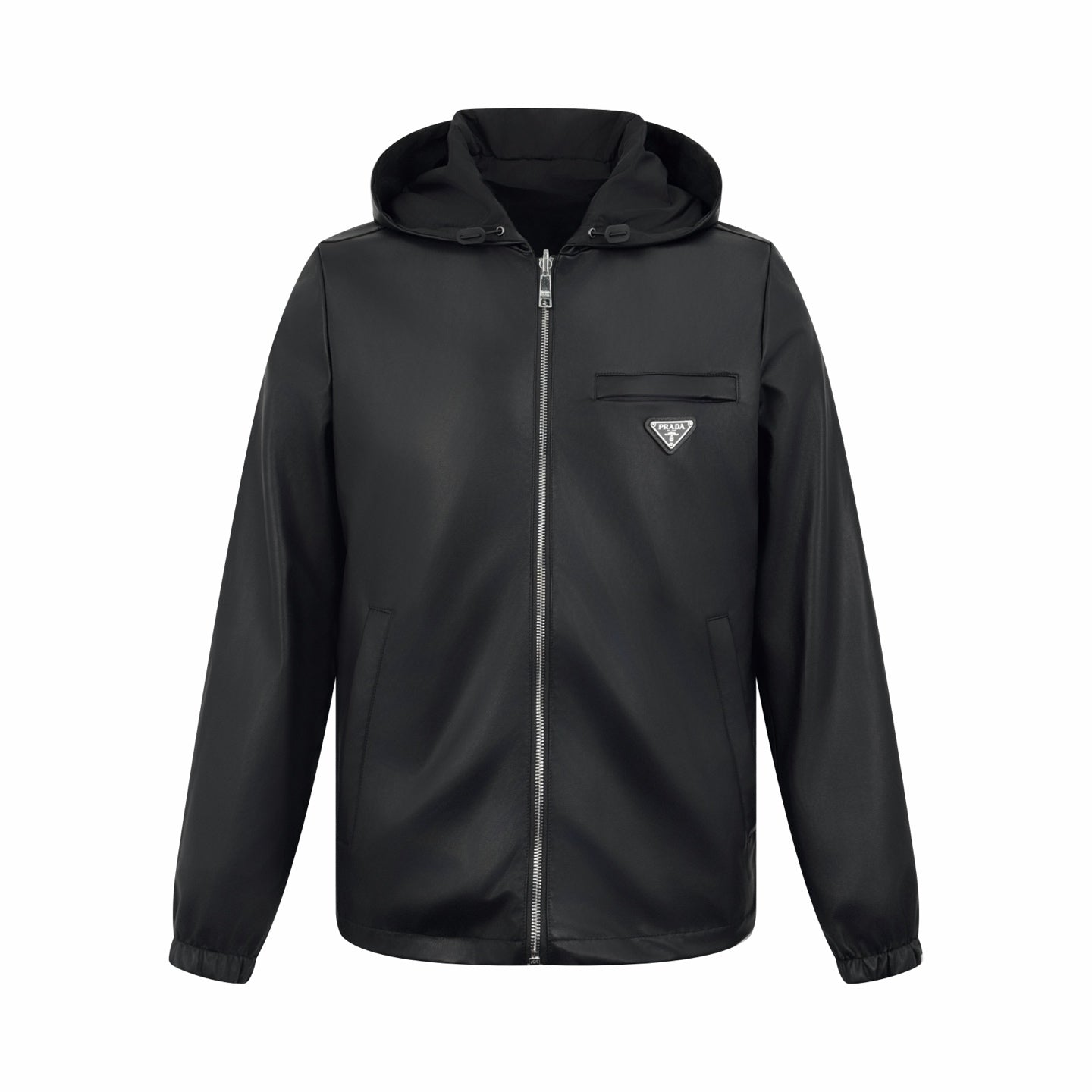 2026 New GS Reversible Leather-Nylon Hooded Jacket (25299-D80)