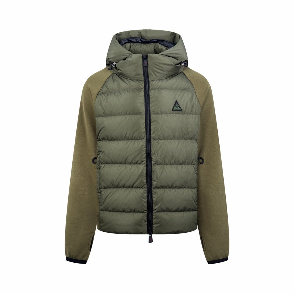 2026 New GS Logo Woven Patchwork Down Jacket (25378-D10)