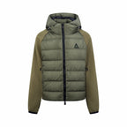 2026 New GS Logo Woven Patchwork Down Jacket (25378-D10)
