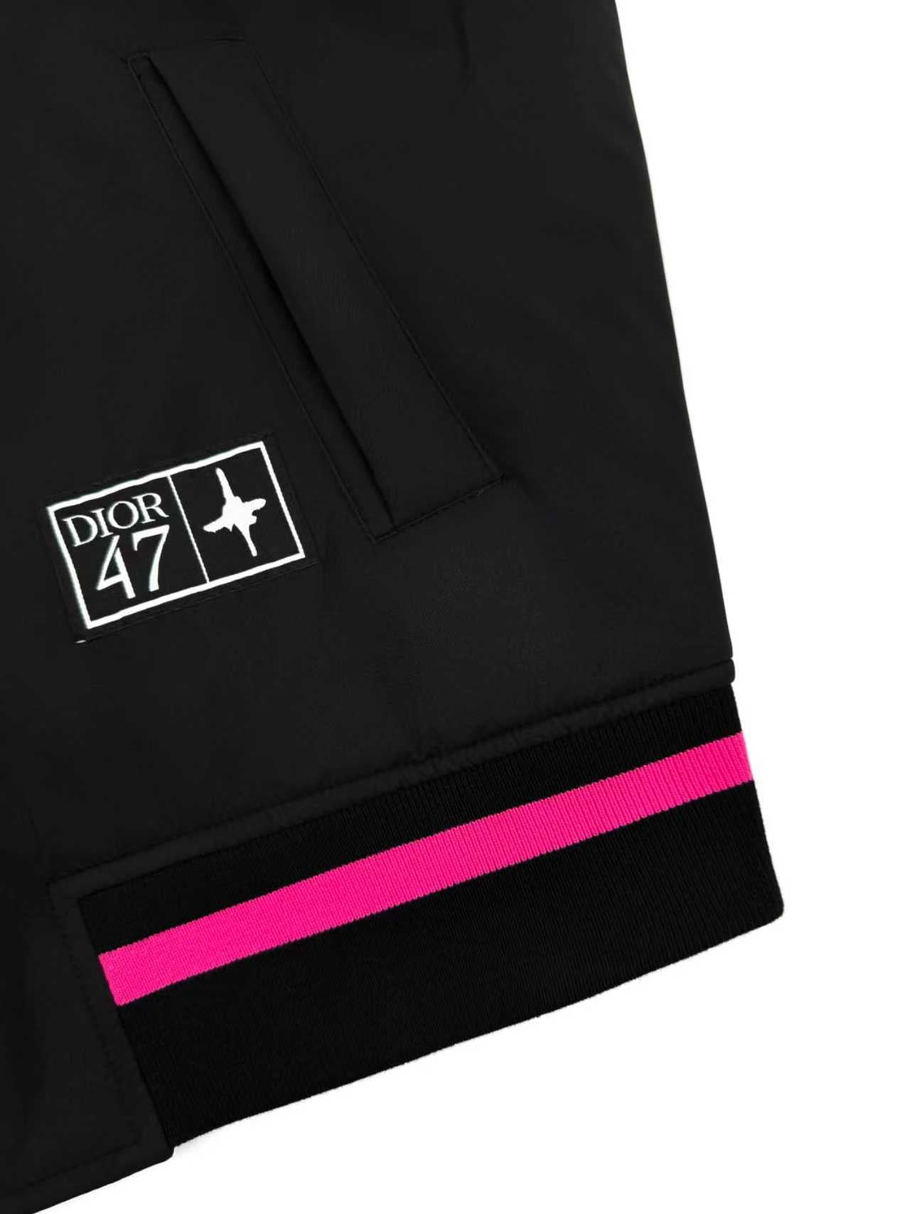 2026 New Release GS No. 47 Neon Pink Trim Baseball Jacket (BB702-C30)
