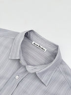 2026 New GS Label Striped Button-Down Shirt (CC949-B40)