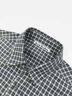 2026 New GS Logo Tartan Button-Down Shirt (CC941-B50)