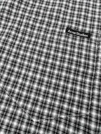 2026 New GS Logo Tartan Button-Down Shirt (CC941-B50)