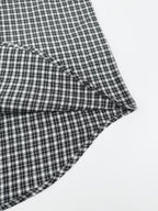 2026 New GS Logo Tartan Button-Down Shirt (CC941-B50)