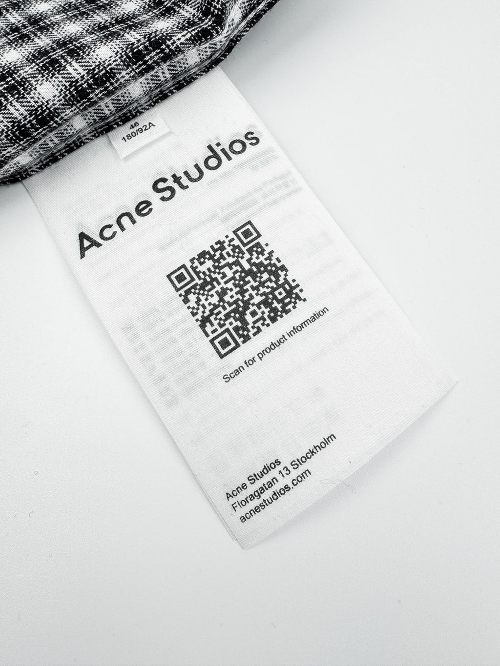 2026 New GS Logo Tartan Button-Down Shirt (CC941-B50)