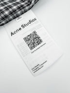 2026 New GS Logo Tartan Button-Down Shirt (CC941-B50)