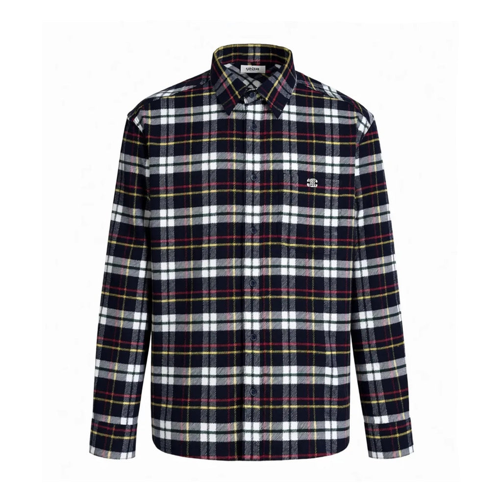 2026 New GS Logo Check Shirt (BB742-B40)