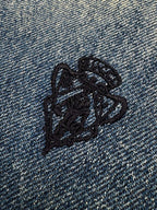 2026 New GS Embroidered Family Crest Denim Shirt (BB734-B40)