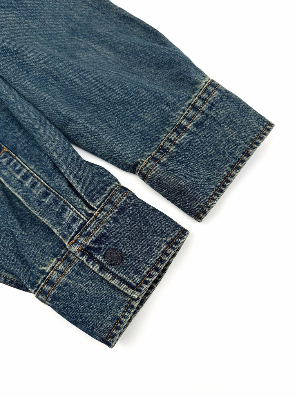 2026 New GS Embroidered Family Crest Denim Shirt (BB734-B40)