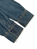 2026 New GS Embroidered Family Crest Denim Shirt (BB734-B40)