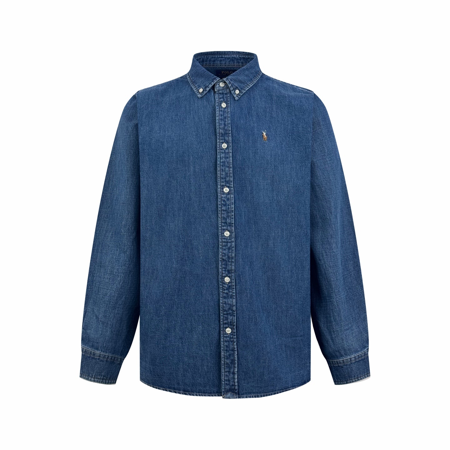 2026 New GS Colour Embroidered Denim Shirt (CC913-B40)