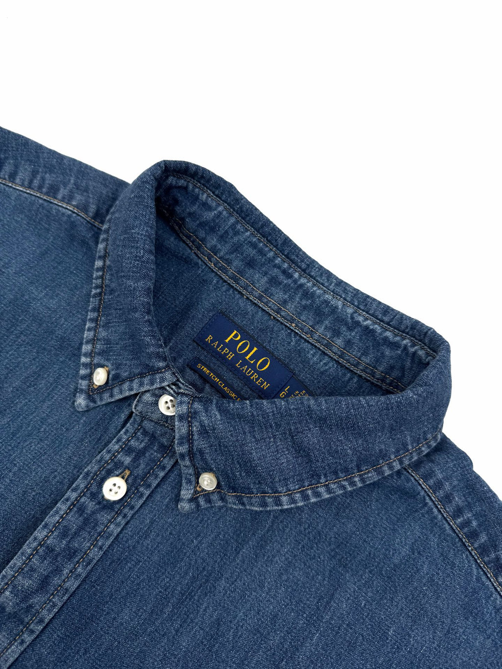 2026 New GS Colour Embroidered Denim Shirt (CC913-B40)
