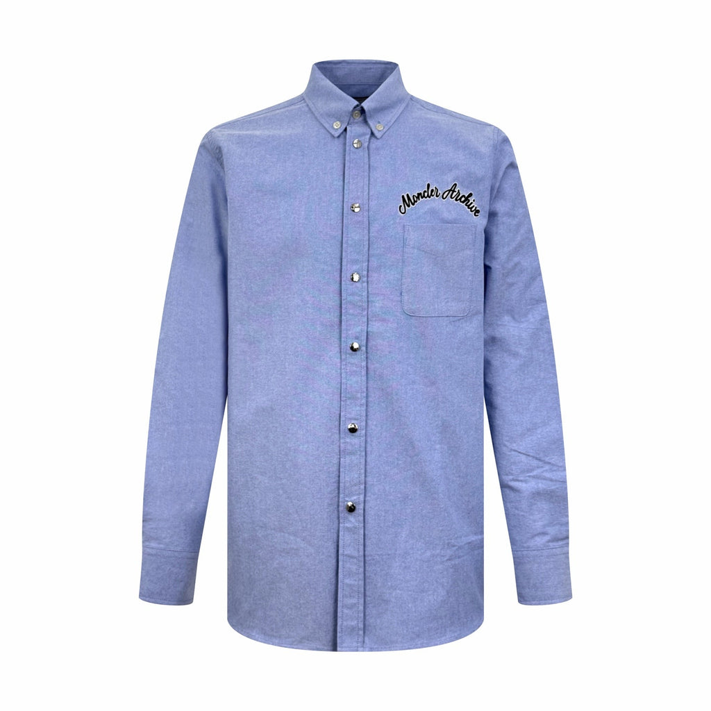 2026 New GS Embroidered Oxford Cotton Shirt (BB727-B25)