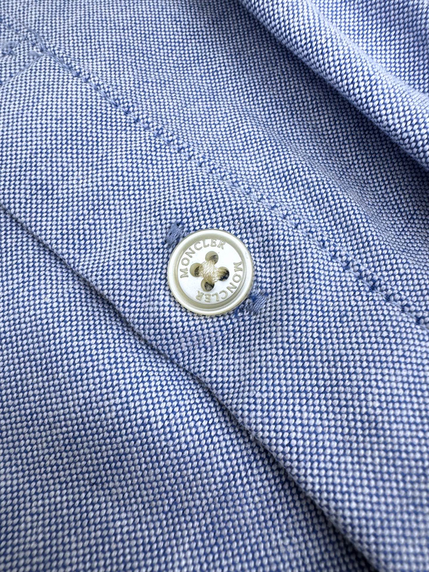 2026 New GS Embroidered Oxford Cotton Shirt (BB727-B25)