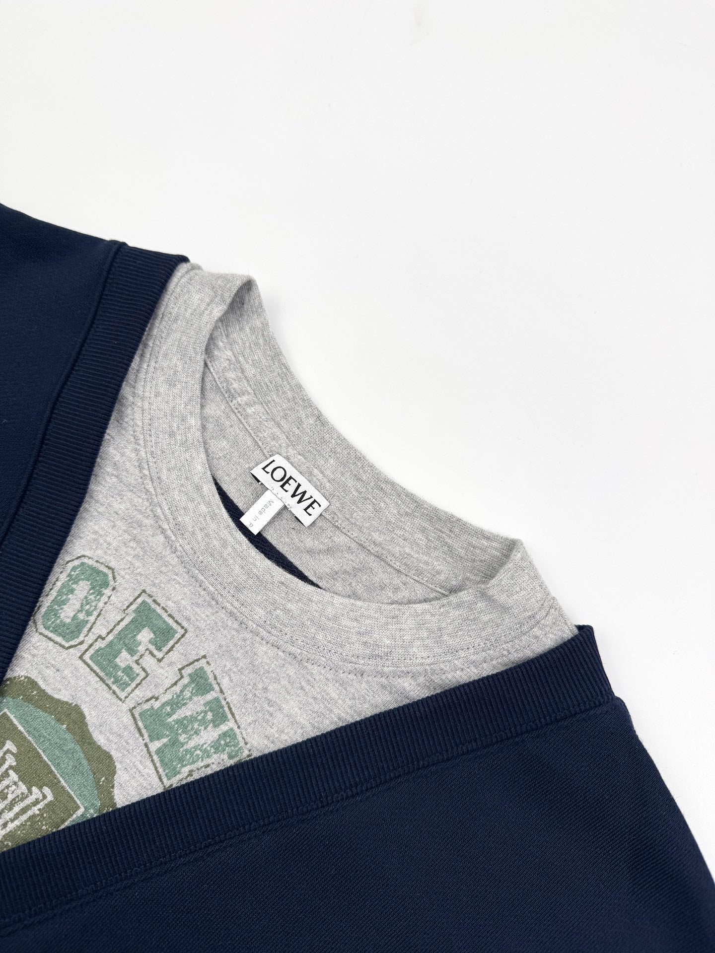 2026 New GS Two-Piece Printed Sweatshirt (BB701-B00)