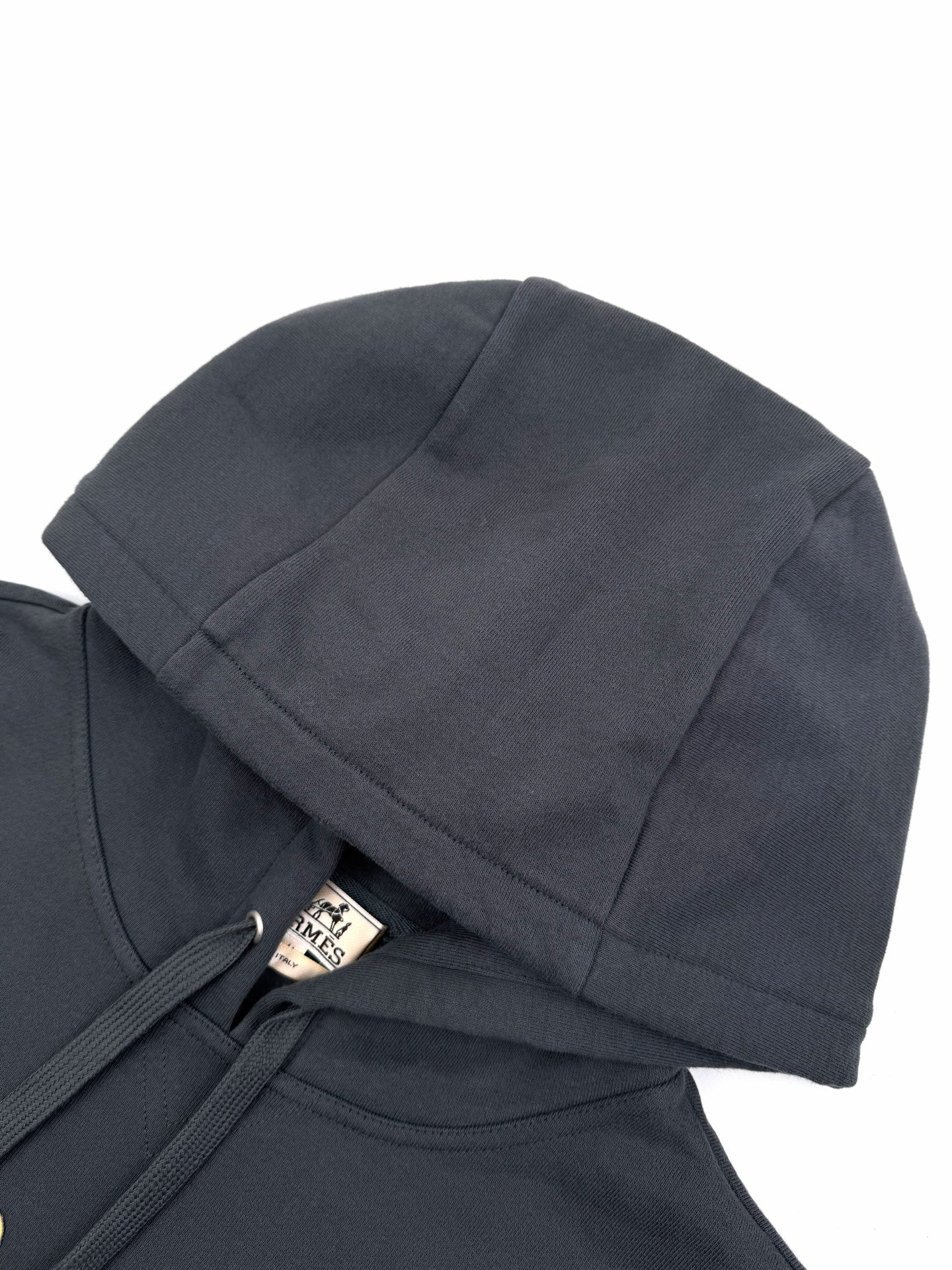2026 New GS Patch Leather Hooded Sweatshirt (25350-B40)