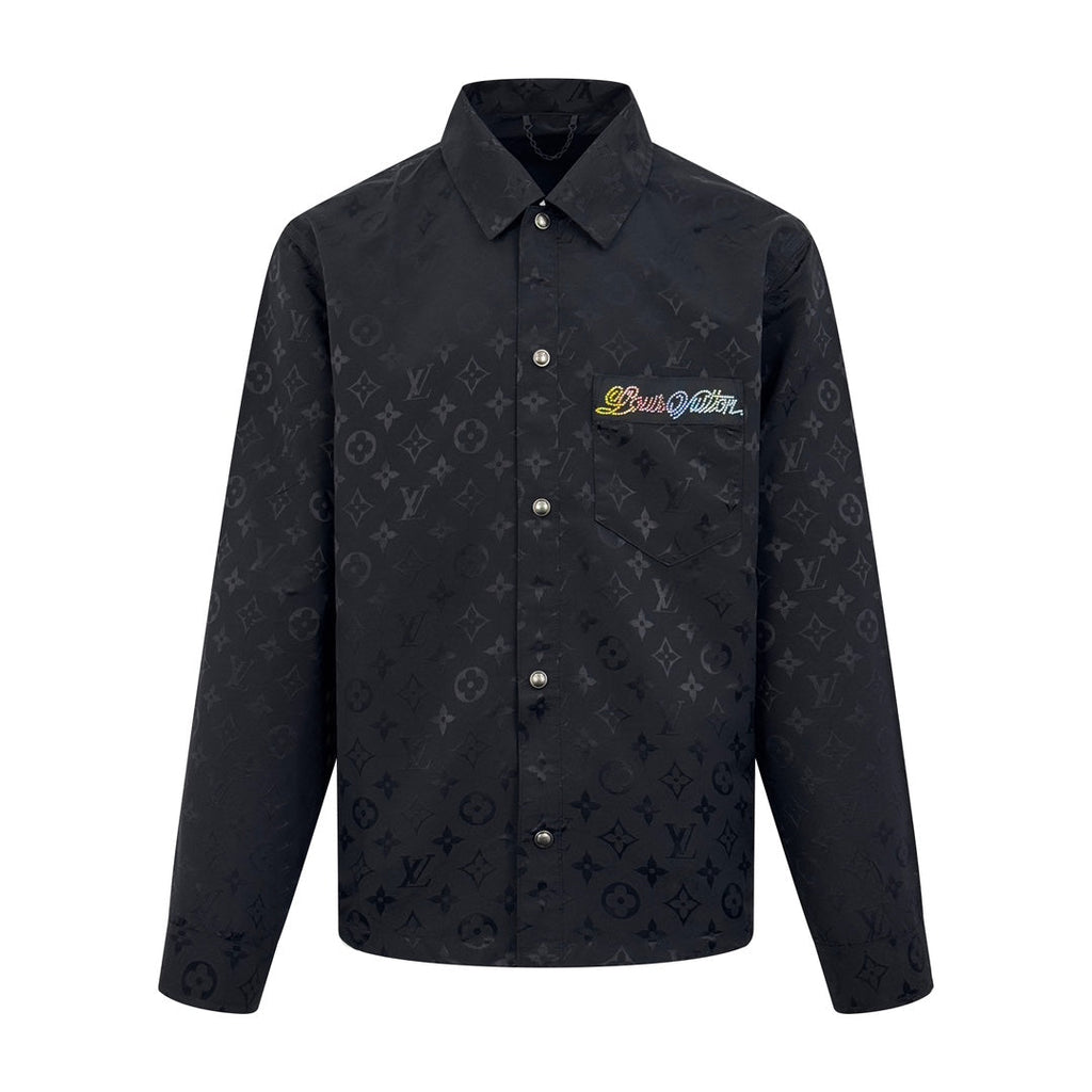 2026 New GS Corrugated Jacquard Jacket-Style Shirt (MM082-B55)