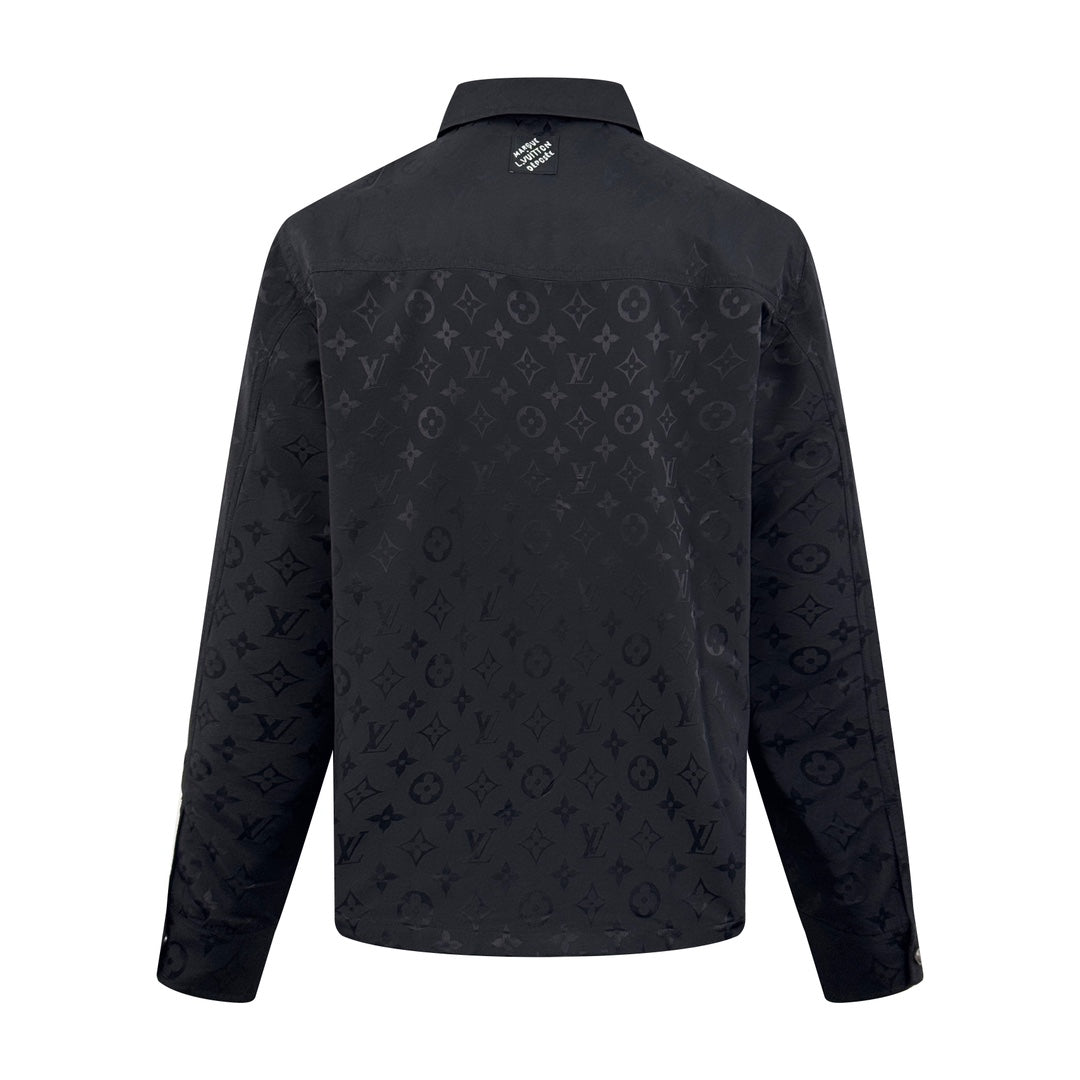 2026 New GS Corrugated Jacquard Jacket-Style Shirt (MM082-B55)