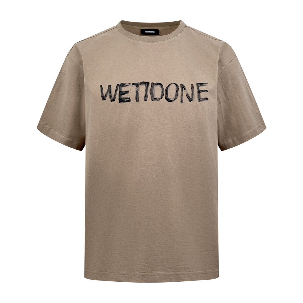 2026 New GS Printed Hand-Painted Short-Sleeved Shirt (AA557-A10)