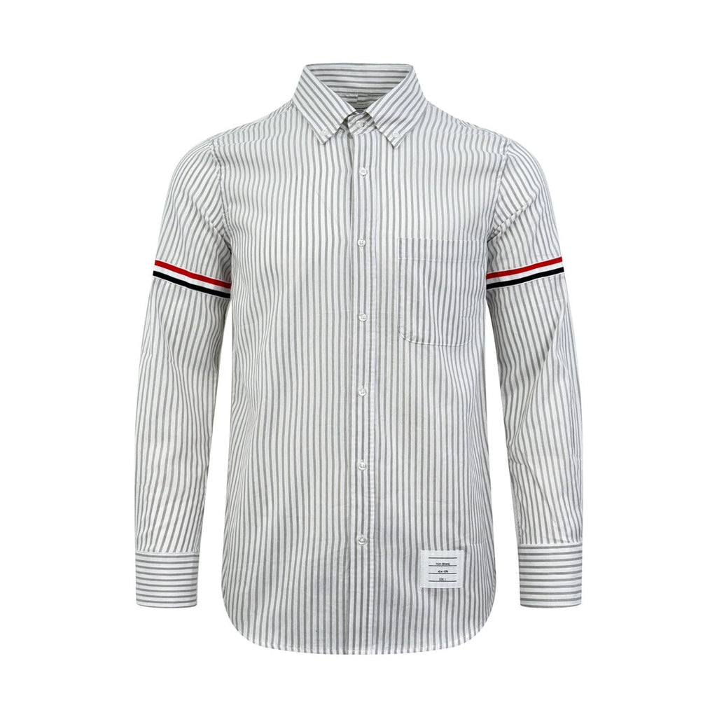 2026 New GS Woven Ribbon Stripe Shirt (MM077-B25)