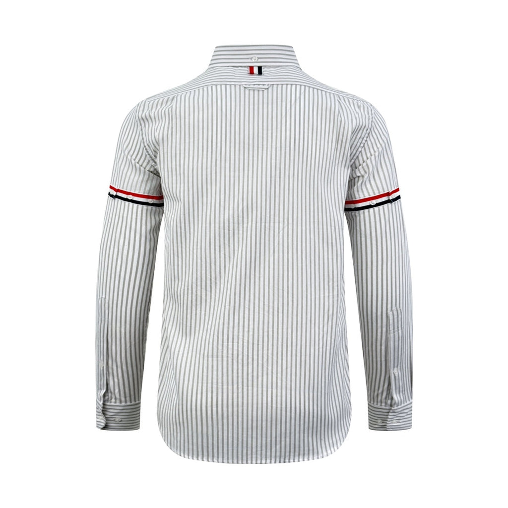 2026 New GS Woven Ribbon Stripe Shirt (MM077-B25)
