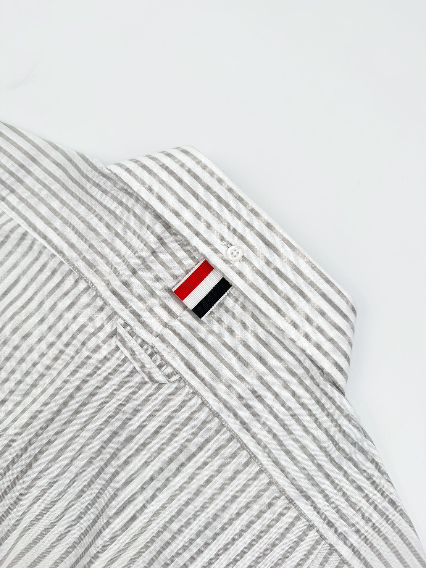 2026 New GS Woven Ribbon Stripe Shirt (MM077-B25)