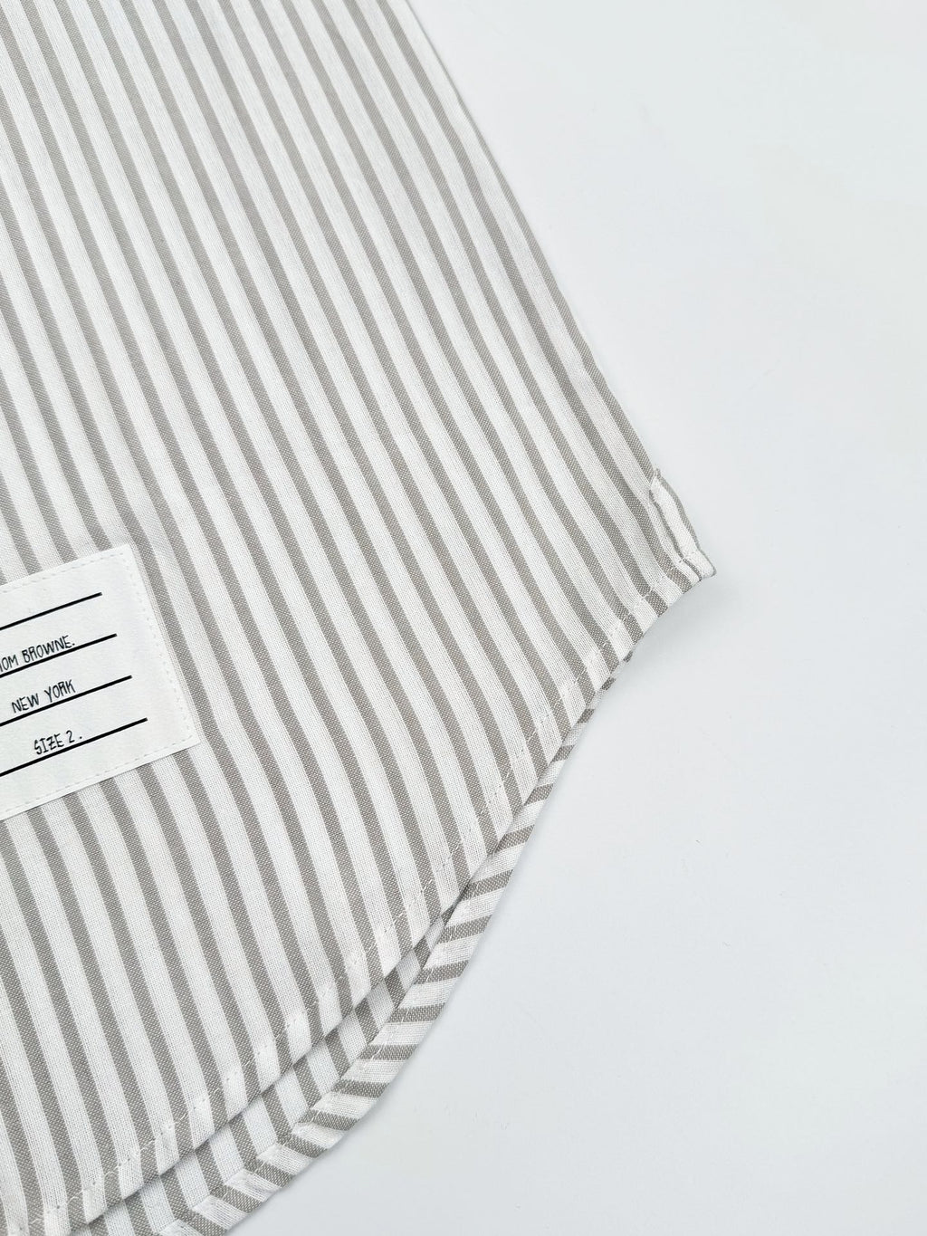 2026 New GS Woven Ribbon Stripe Shirt (MM077-B25)