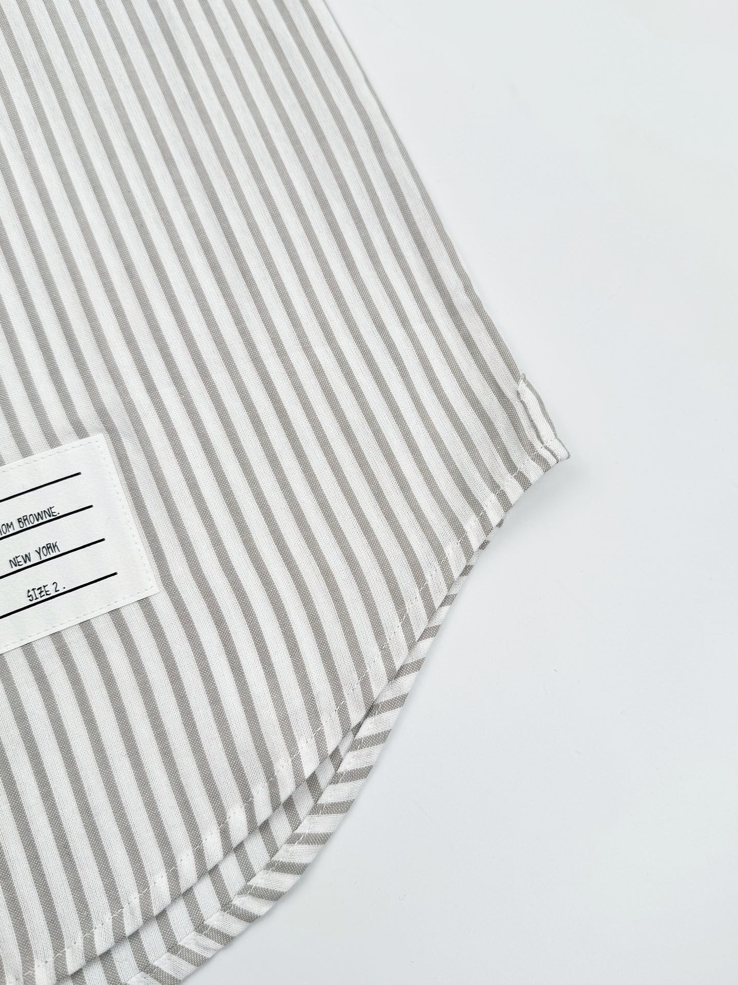 2026 New GS Woven Ribbon Stripe Shirt (MM077-B25)
