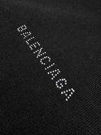 2026 New Arrival: GS Rhinestone-Embellished Hooded Distressed Sweatshirt (25252-B80)