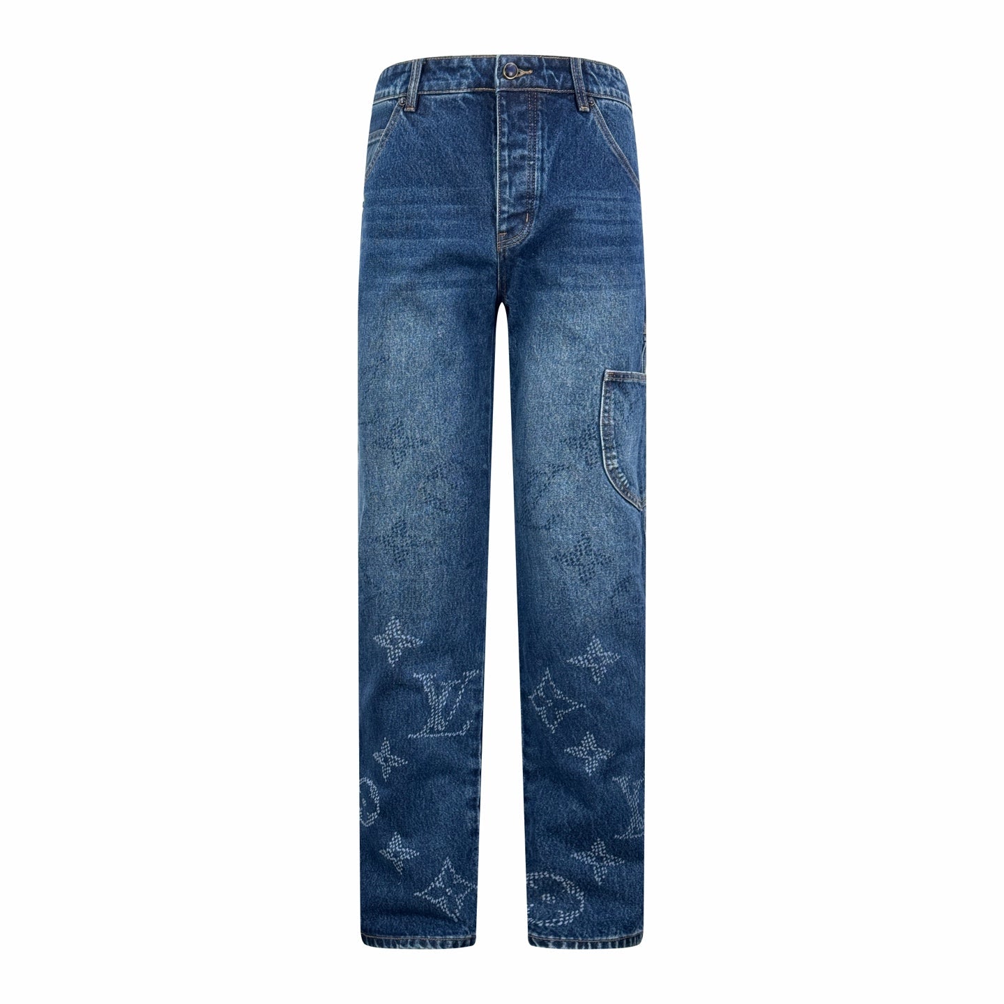 2026 New GS Gradient Logo Jeans (BB730-B95)