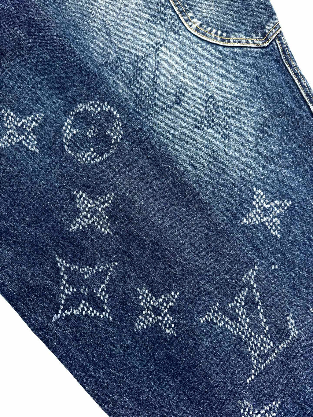 2026 New GS Gradient Logo Jeans (BB730-B95)