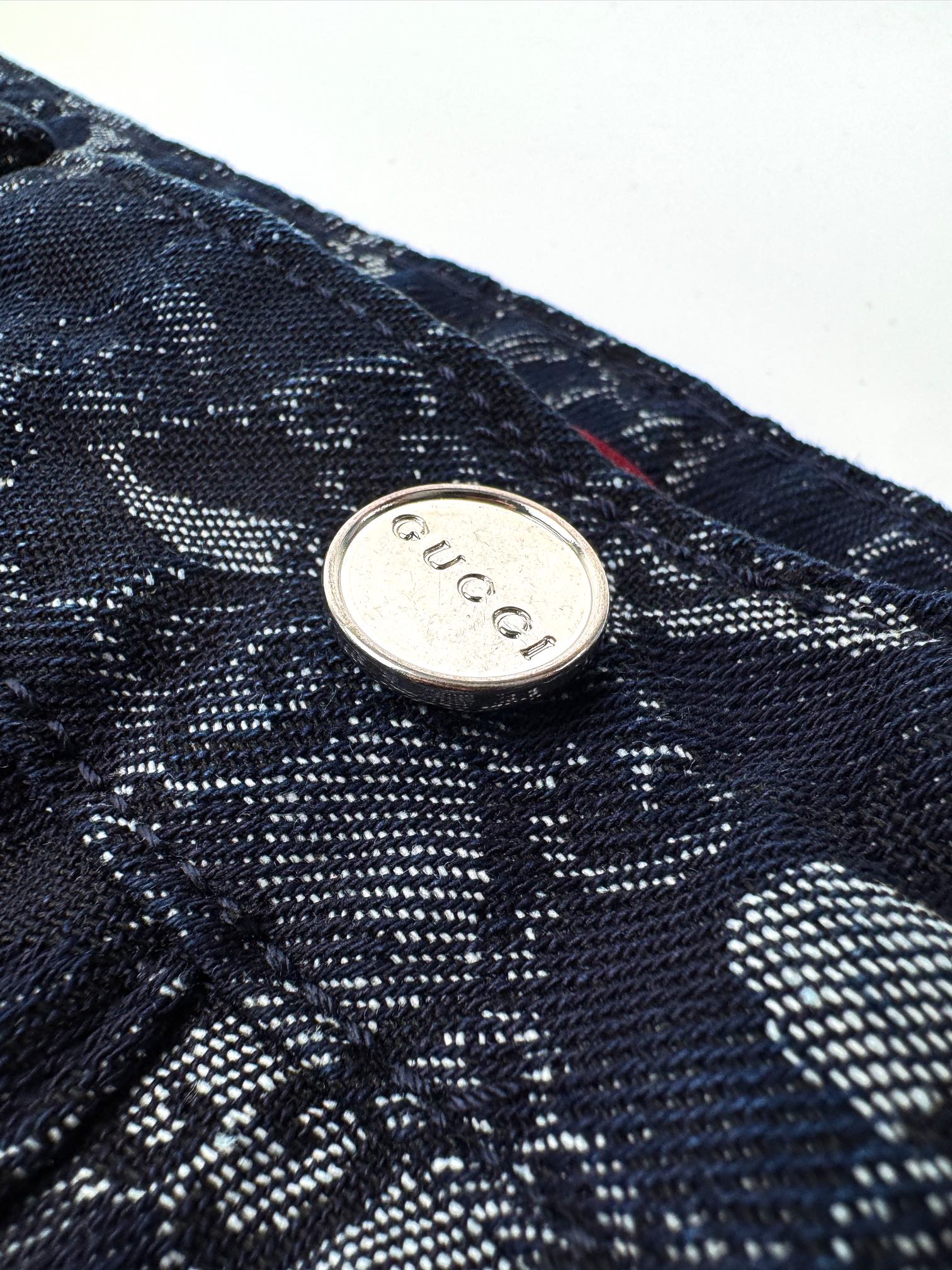 2026 New Arrival: GS All-Over Print Denim Trousers (MM097-B65)