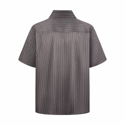 2026 New GS  Logo Jacquard Short-Sleeve Shirt (AA549-A80)