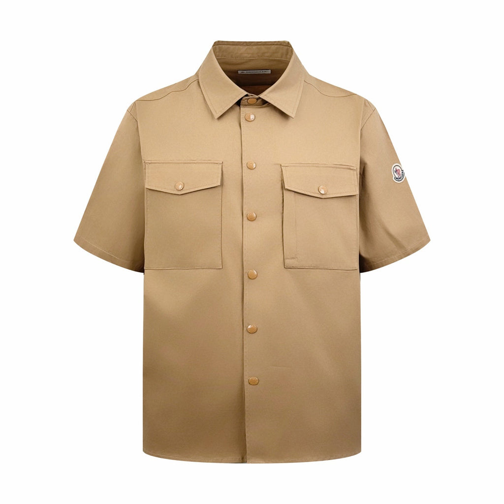 2026 New GS Logo Pocket Short-Sleeve Shirt (AA550-A80)