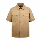 2026 New GS Logo Pocket Short-Sleeve Shirt (AA550-A80)